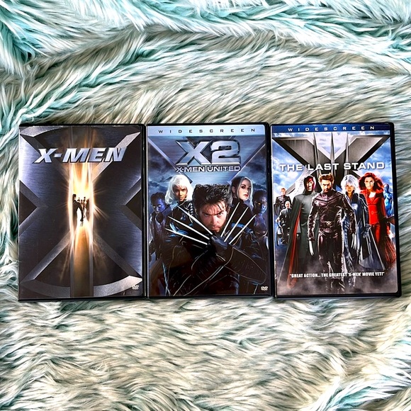 X Men 3 DVD Set: X-Men, X2 X-Men United and X The Last Stand - Picture 1 of 8